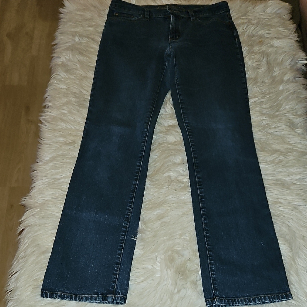 🧿🧿Ralph Lauren Lauren Jeans Co Premium Dark Wash Jeans Size 8🧿🧿